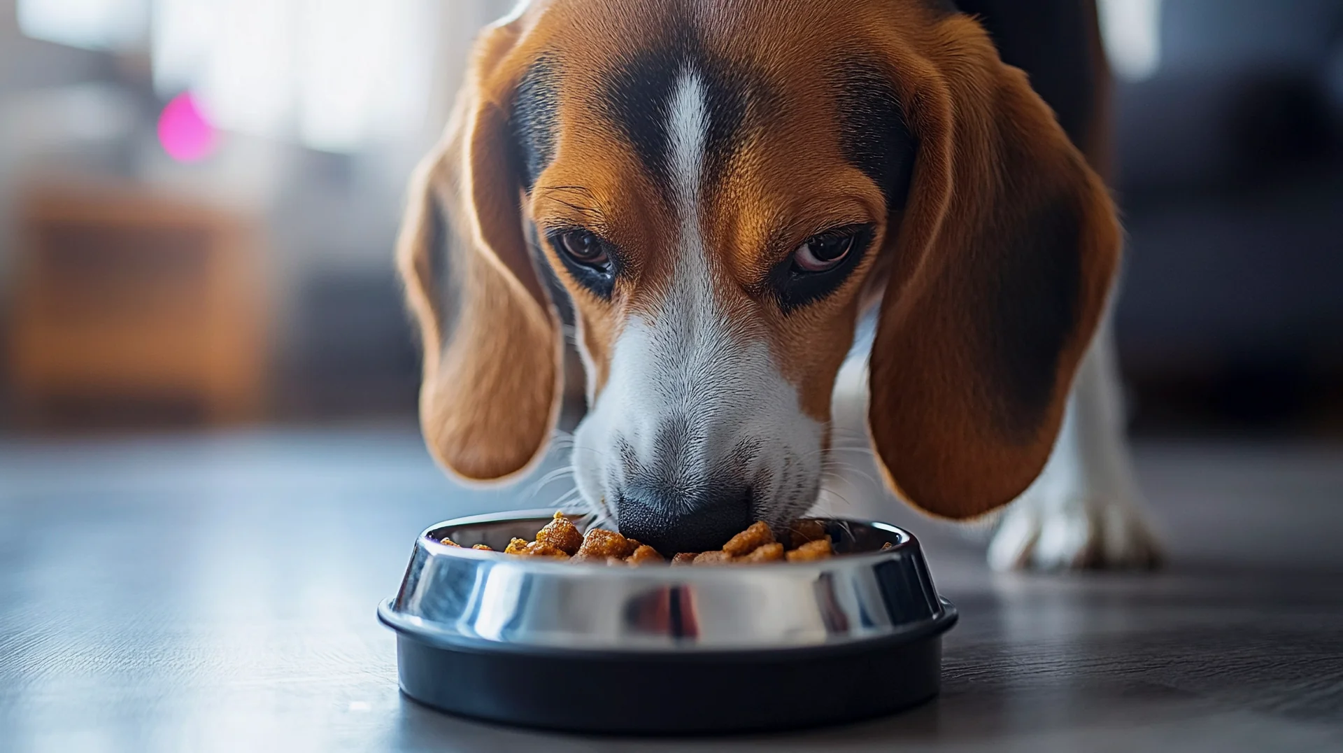 Cão e gato felizes com nutrição saudável