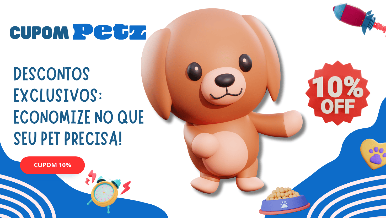 Desconto de 10% com o cupom